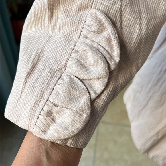 CAbi Light Pink Ruffled Blazer - Picture 7 of 9